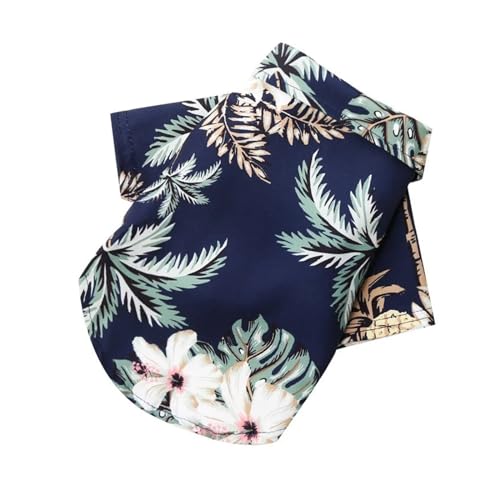 Ananas-Shirt, für kleine und mittelgroße Hunde, Strand, Hawaii, Hund, Katze, Golden Retriever, Frühlings- und Sommersaison (07, 3 Stück, S)