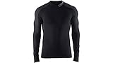 Craft Herren Warm Intensitiy Cn Ls M Bl S Baselayer, Schwarz/Granit, S