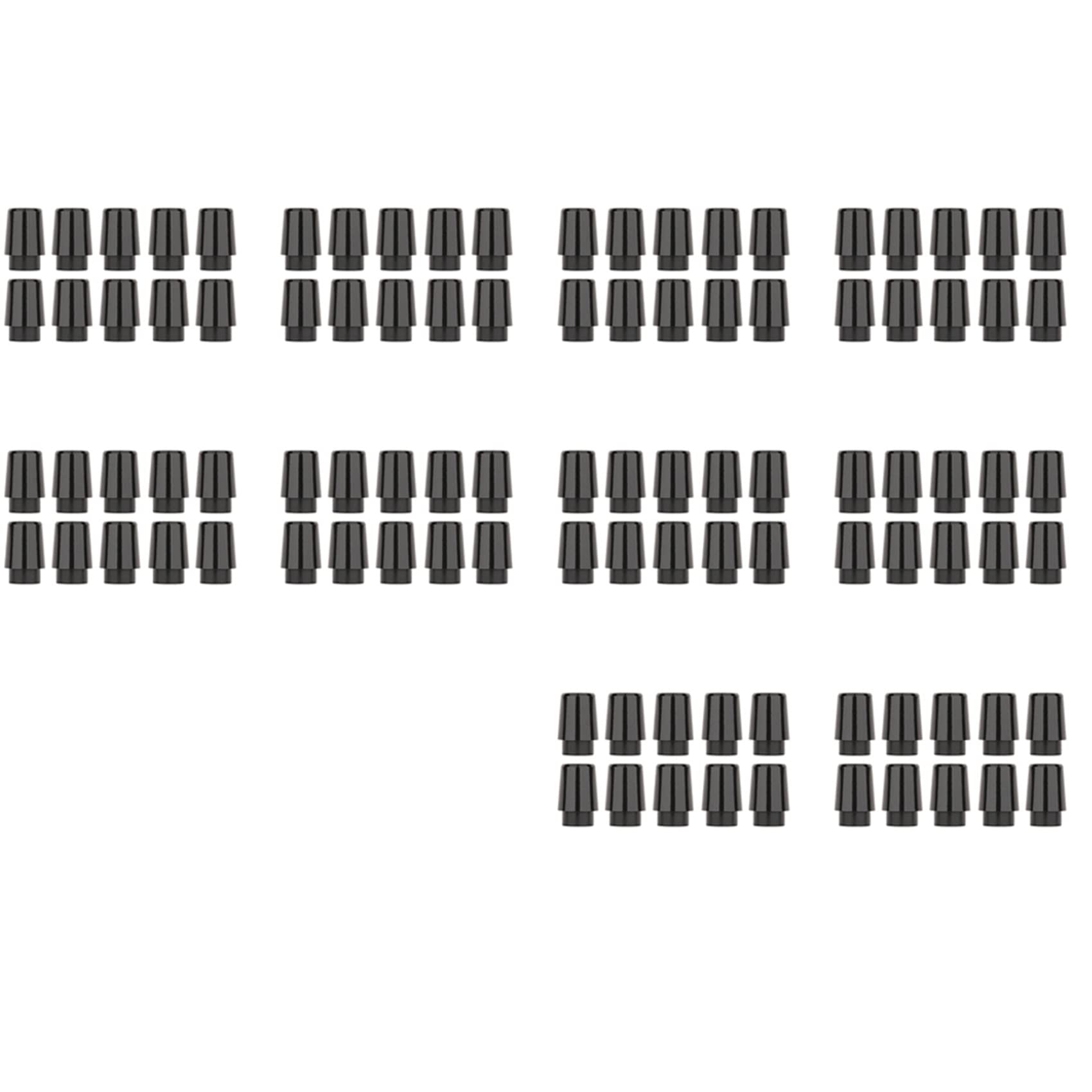 SICOSALT 120 Stücke Golfhülsen, Kompatibel mit, 0.355 Spitze, Eisenschaft, Golfschlägerschaft, Hülsenadapter