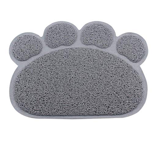 Rysmliuhan Shop Katze Katzentoilette Matte Katzentoilette Kätzchenstreutablett Selbstreinigende Katzentoilette Katzentoilette Eckstreu Tablett Cat cat-mat