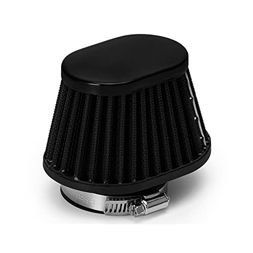 DOFABI Motorrad-Luftfilter 60mm 55mm 51mm Motor Auto Minibike Cold Air Intake High Flow Kegelfilter HT-AIT32 Motorrad-Luftfilter(2.15inch 55mm)