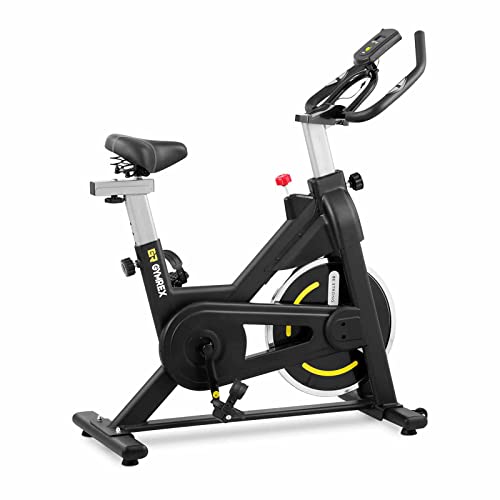 Gymrex GR-MG122 Heimtrainer Schwungmasse 8 kg LCD Hometrainer Heimtrainer Fahrrad Indoor Cycle Hometrainer Fahrrad