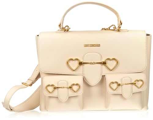 Love Moschino Damen Borsa Pu Avorio Umhngetasche, Elfenbein