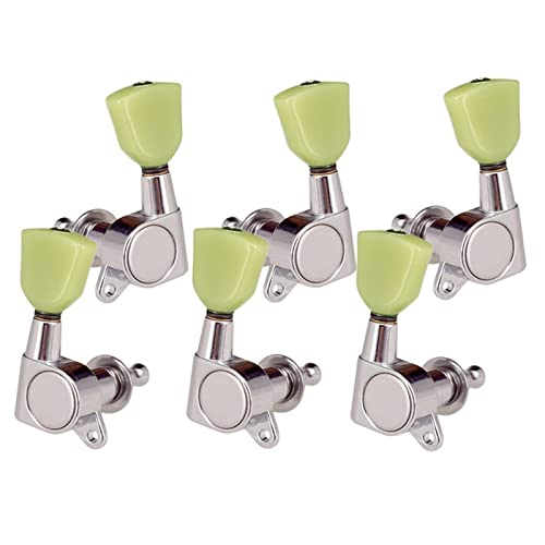 3L3R Iron Closed Tuning Pegs Tuning Keys Tuners Für E-Gitarren-Ersatzteile Stimmgeräte Ersatzteile für gitarren (Color : 02)