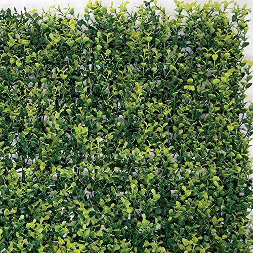 Kunsthecke Hecke Gartenhecke vertikal Buxus hellgrün