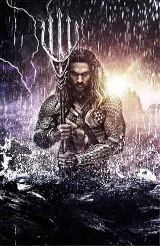 HfmQuisutron Jigsaw Puzzle 1000 Stück Film Momoa Poster Für Puzzle Home Stressabbau Spiel Xy122Tk