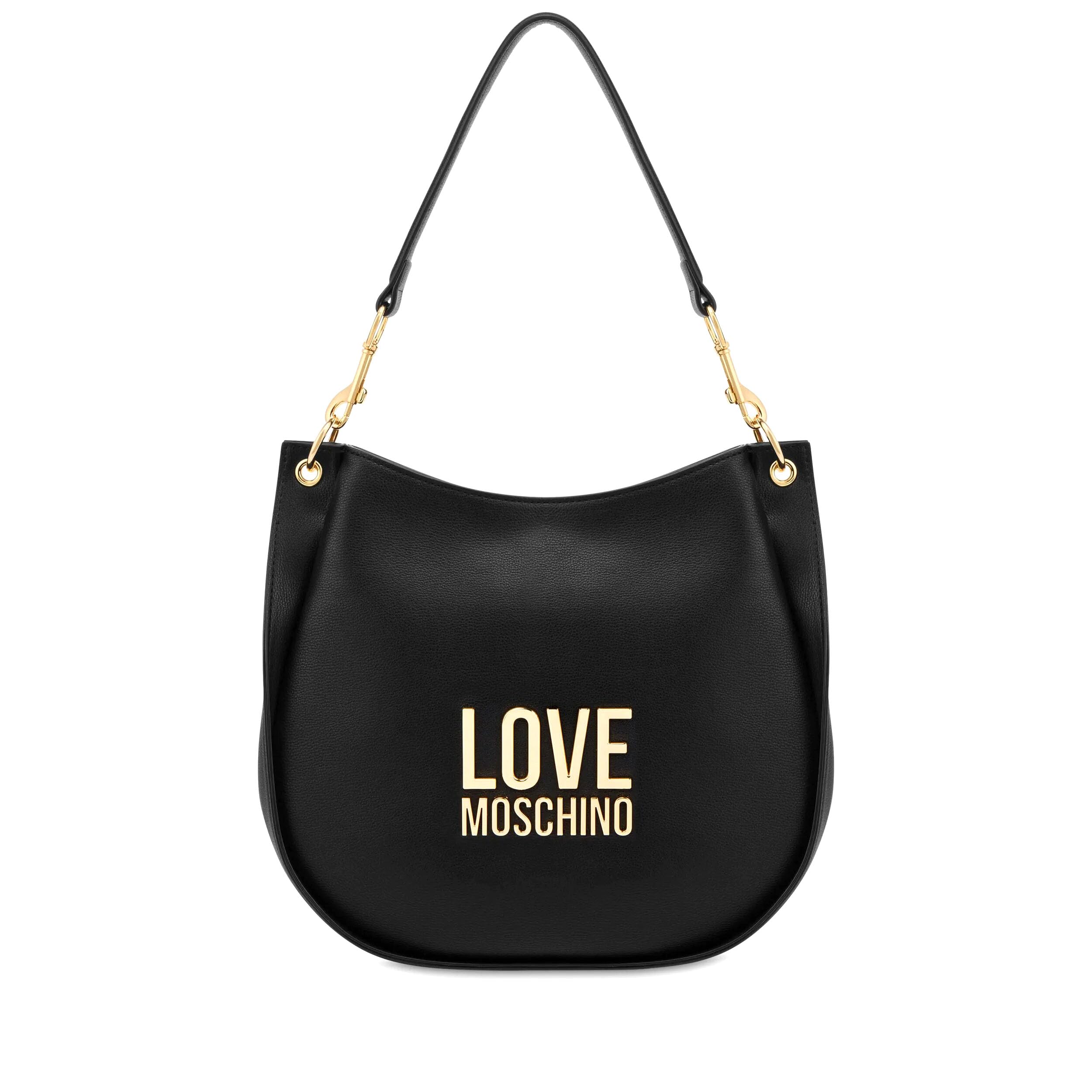 Love Moschino Damen Schultertasche, Nero