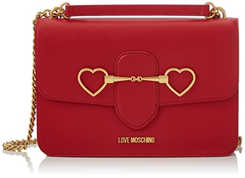 Love Moschino Damen Borsa Pu Rosso Umhngetasche, Denimblau