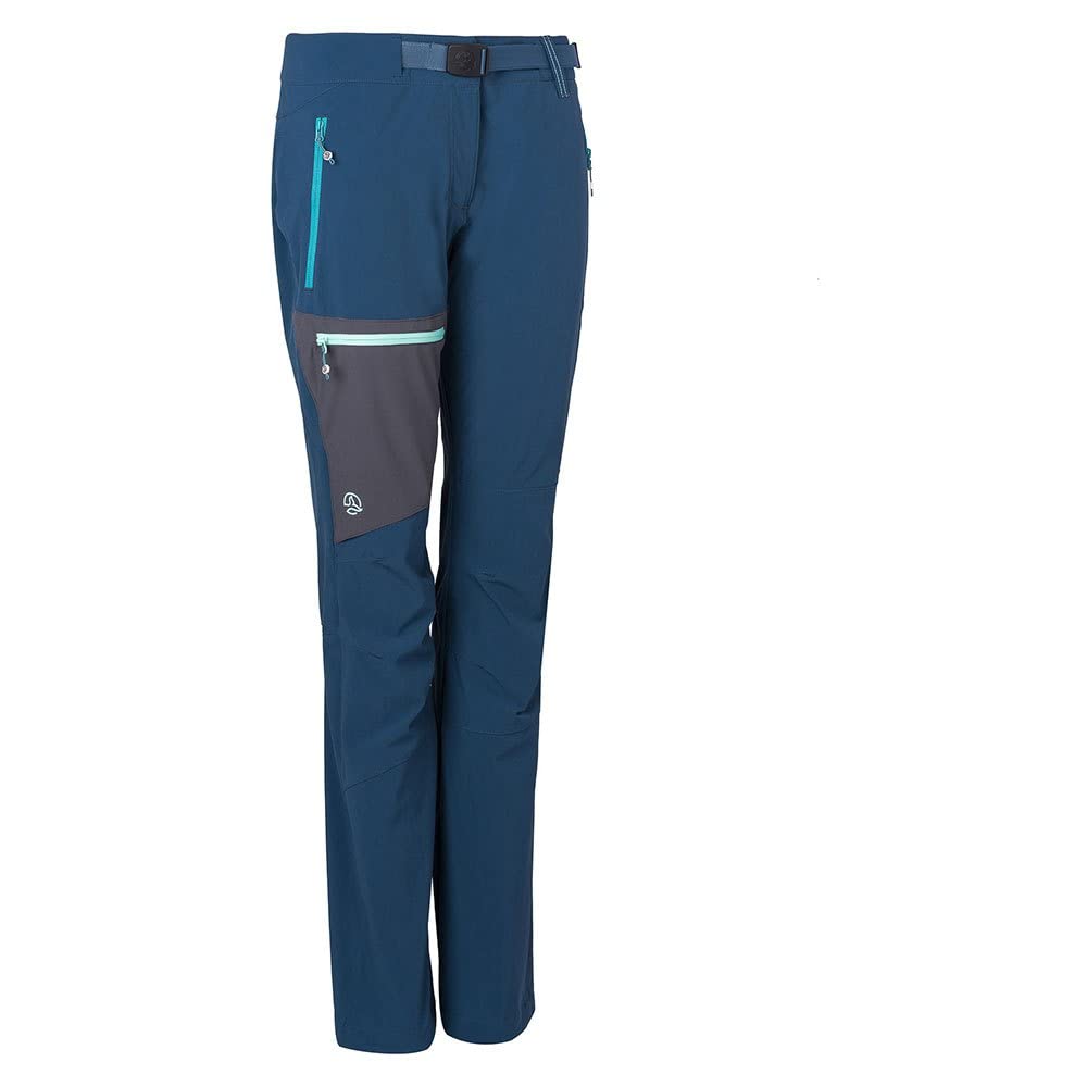 Ternua Damen Mikas Pt W Hose, Blue Wing Teal, M-L