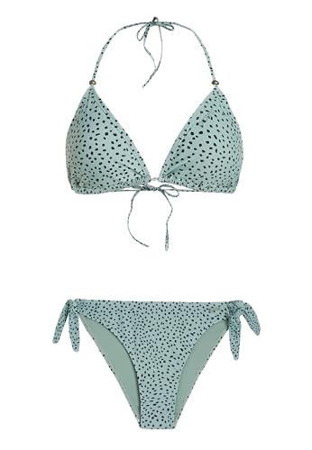 Protest Damen Triangel-Bikini Cheeky PRTIQUITOS 23 Stretch Green Baygreen XS/34