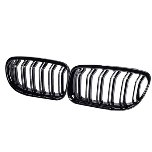 Frontgrills Für E90 E91 3-Serie 4DR 2009-2012 Glanz Schwarz Front Sport Grill Haube Niere Trim Auto Frontgrill Front Bumper Grille