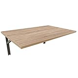 mikon 90x60 Wandtisch Wandklapptisch Küchentisch Schreibtisch Esstisch | Sonoma