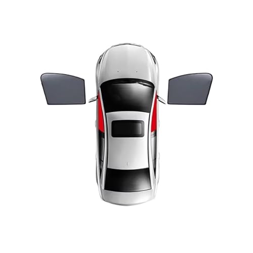 Sonnenschutz Für VW Für Tiguan Für ALLSPACE 2016-2024 Auto-Rückseiten-Baby-Fenster-Sonnenschutzschild Frontscheibenvorhang Sonnenschutzvisier Auto Sonnenschutz(2PCS Front)