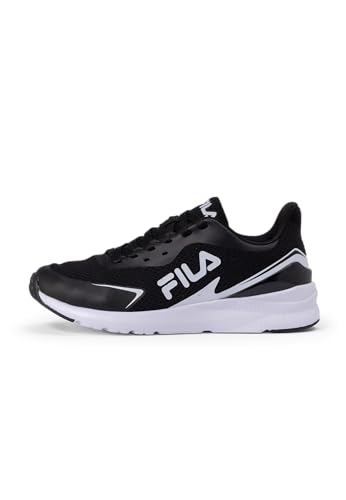 FILA Unisex Kinder Laufschuh Crusher Teens, Black White, 38 EU