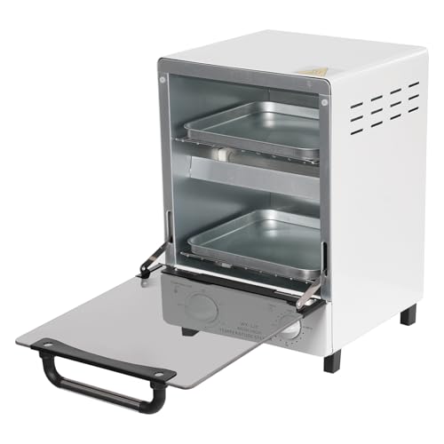 12L Heißluftsterilisator Hochtemperatur Antiviren Sterilisator 250°C 1000W 2-Stöckig mit Timer-Steuerung Hochtemperatur Infrarot Sterilisatoren 22,5x25x32,5cm zum Sterilisieren von Hitzebeständigen