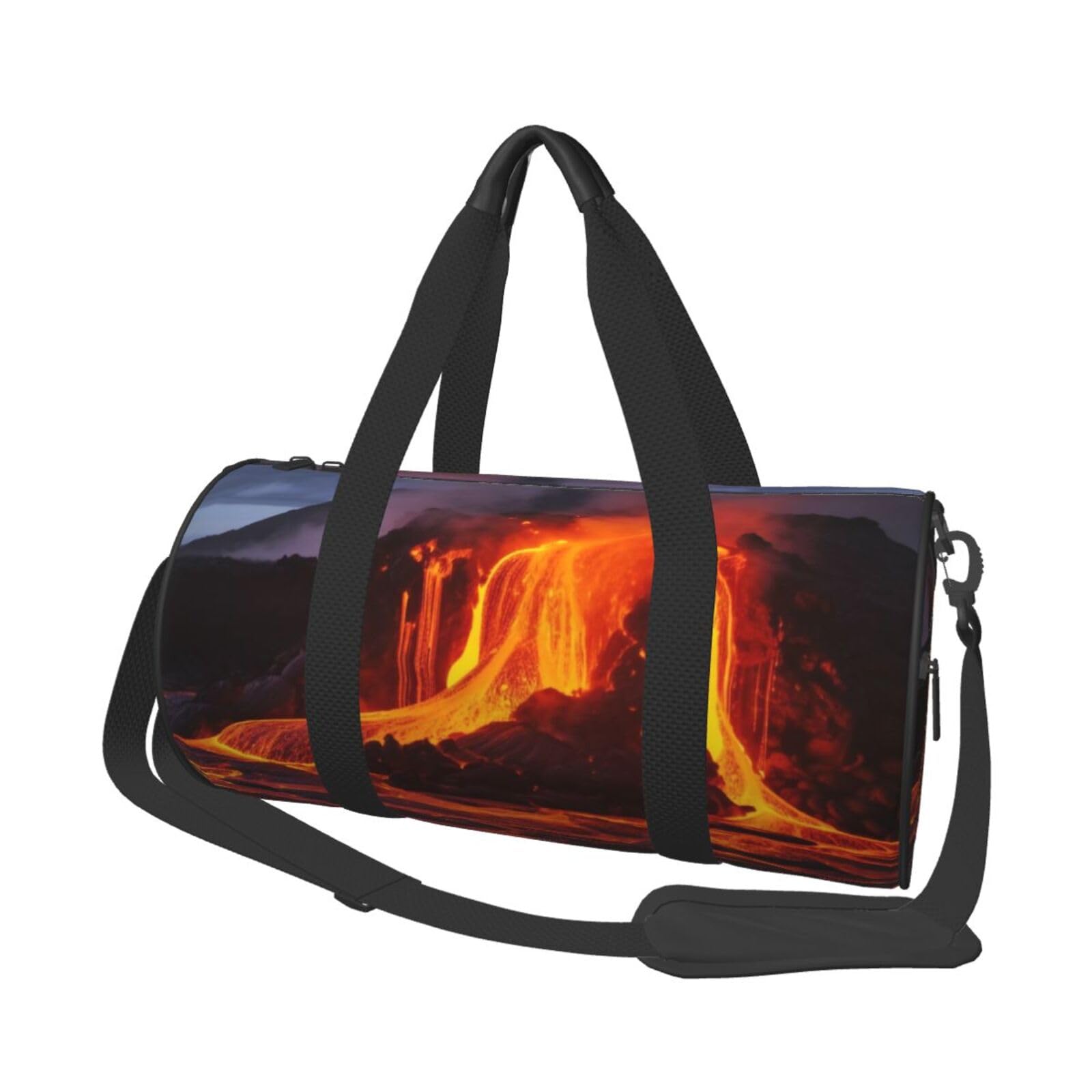 Robuste Kilauea Volcano Reisetasche, geräumige und stilvolle Tasche für alle Ihre Reisebedürfnisse