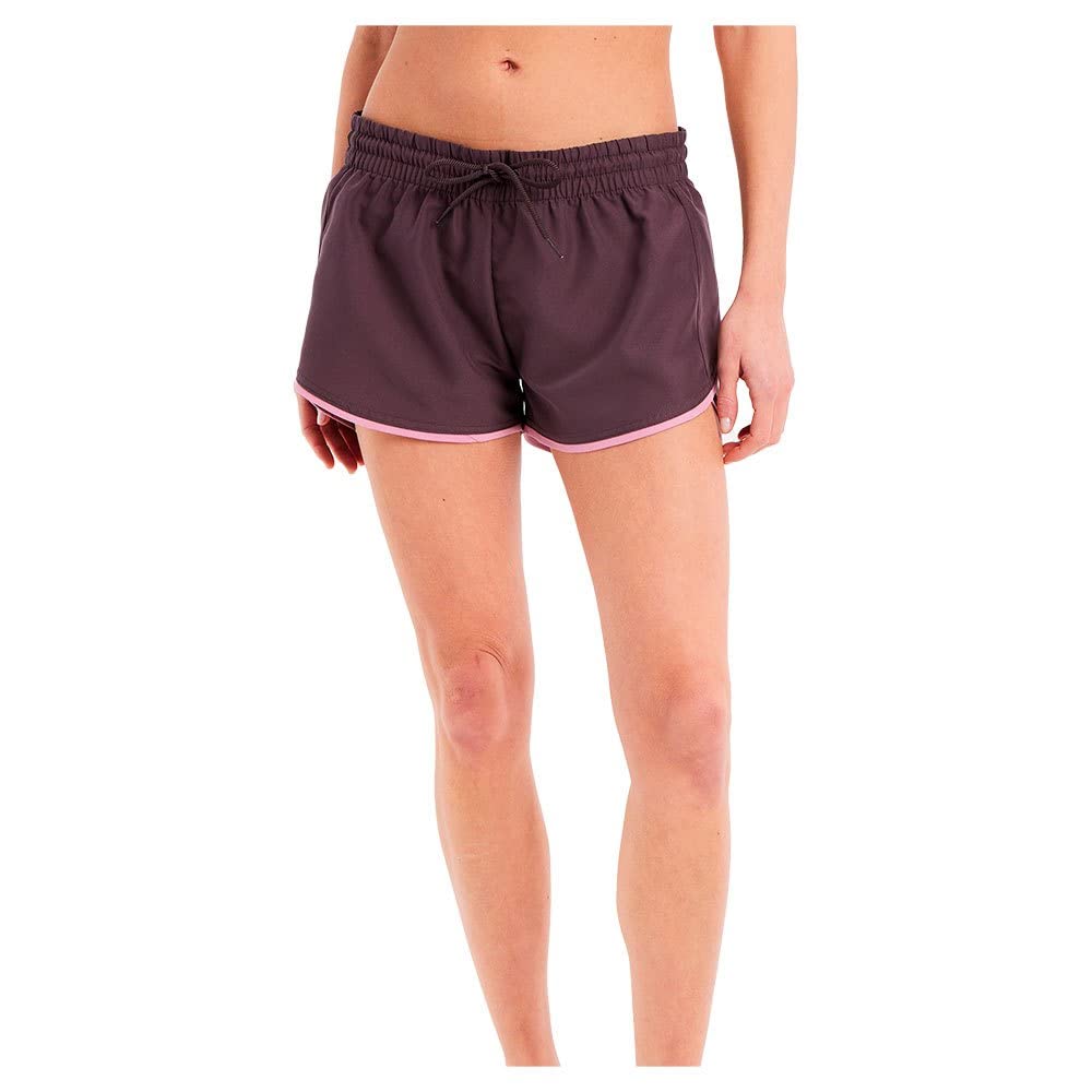 Protest Unisex X Strand-Shorts, Traubenbraun, 70