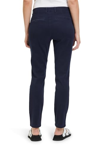 Cartoon Damen Chino-Hose unifarben Baritone Blue,36