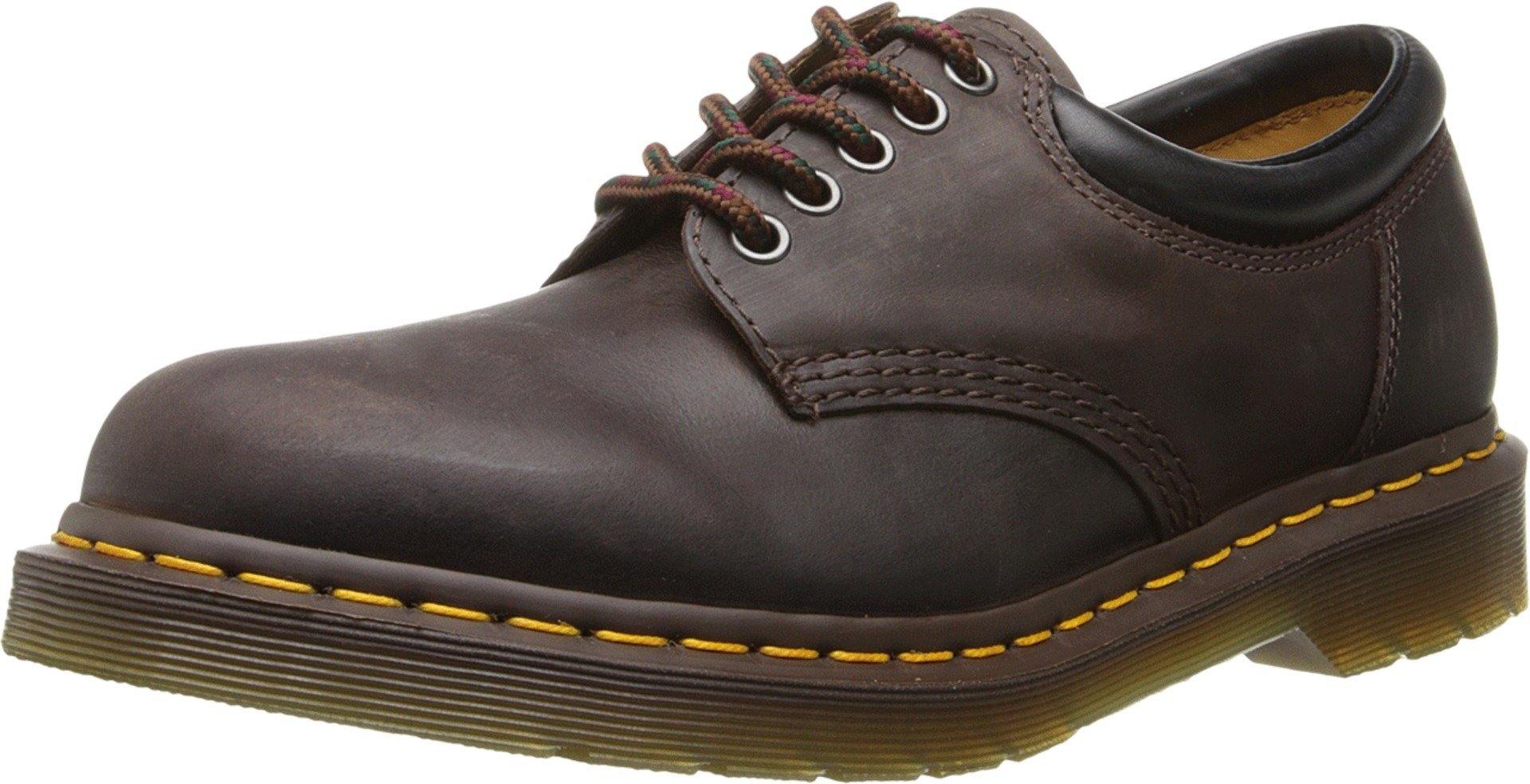 Dr. Martens Herren 5 oogschoenen Oxford, Dark Brown Crazy Horse, 39 EU