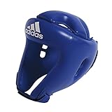 adidas Kinder Kopfschutz Rookie Children Head Guard Kopfschoner, Blau, M EU