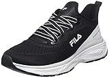 FILA Herren EXOWAVE Race Laufschuh, Black, 42 EU