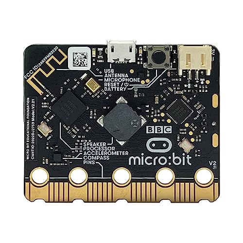 Aurgiarme Creative BBC V2.2 GPIO Erweiterungskarte Nordic NRF52833-Prozessor Kapazitiver Berührungssensor BLE5.0 Für Kinderlautsprecher