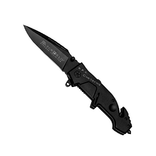 BlackField 88012 Security R.P.K. Crossfire Messer, Schwarz