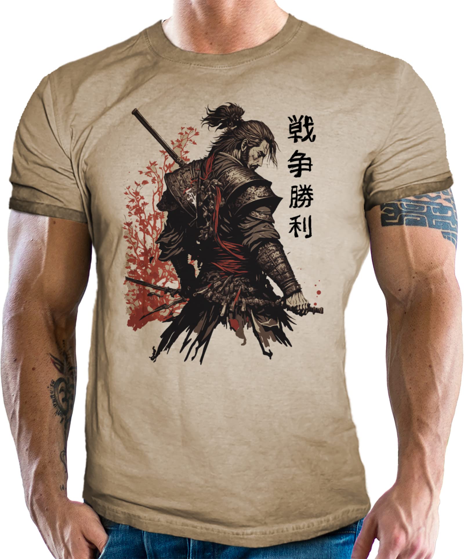 LOBO NEGRO Für Japan Samurai Bushido Kendo Kampfsport Fans