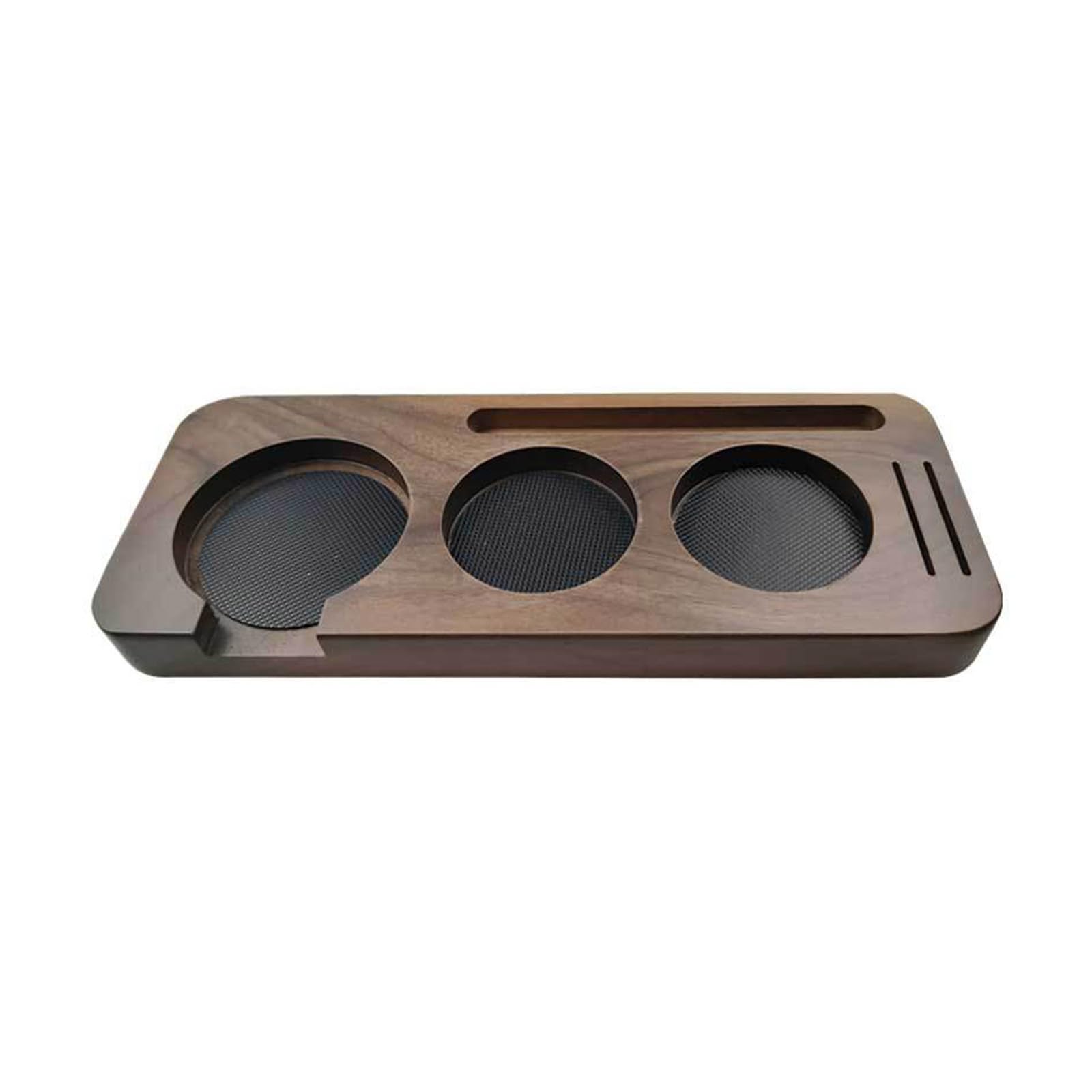 Espresso-Kaffee-Tamper-Matte aus Holz, 51/58 mm, Tampering-Halter, Kaffeezubehör, Kaffee-Unterstützung, Bodenablage