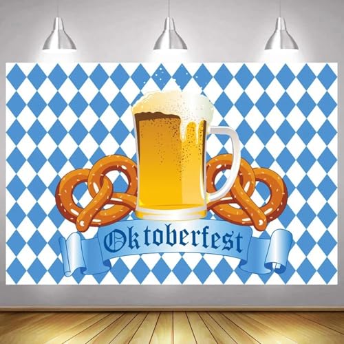 Oktoberfest Kulisse Deutsch Bayern Jubel & Bier Festival Club Geburtstagsfeier Dekoration Fotografie Hintergrund Poster 350x230cm