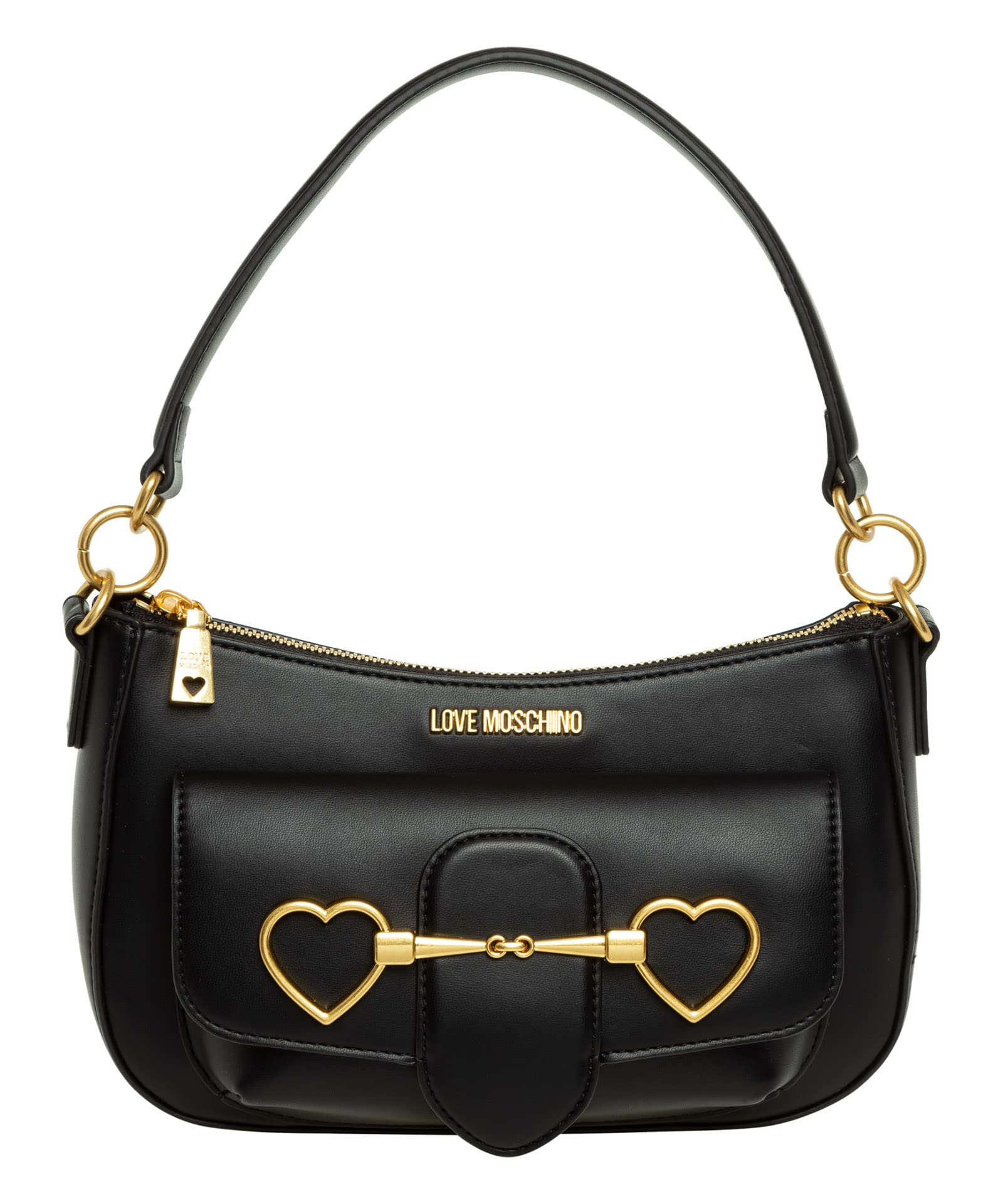 Love Moschino damen Schultertasche black