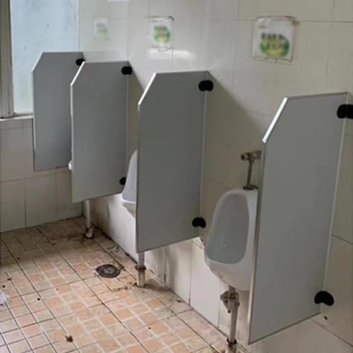 Wandmontierter Urinal-Trennwand, Urinal-Sichtschutz, Toiletten-Trennwand, geeignet für Schulen und öffentliche Plätze