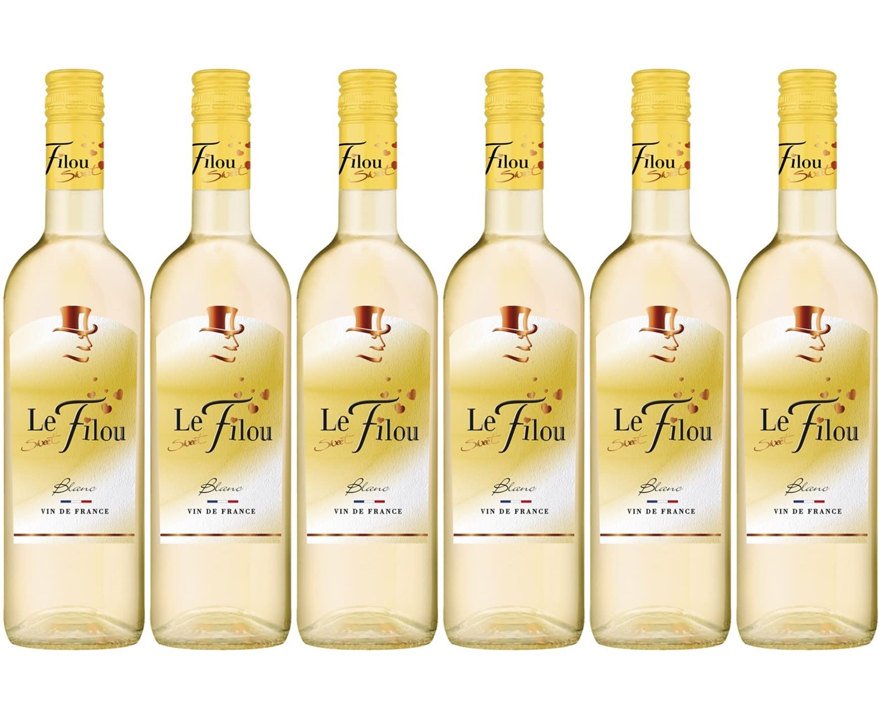 Le Sweet Filou - Süβer und fruchtiger Weisswein aus Frankreich (6 x 0, 75 l)