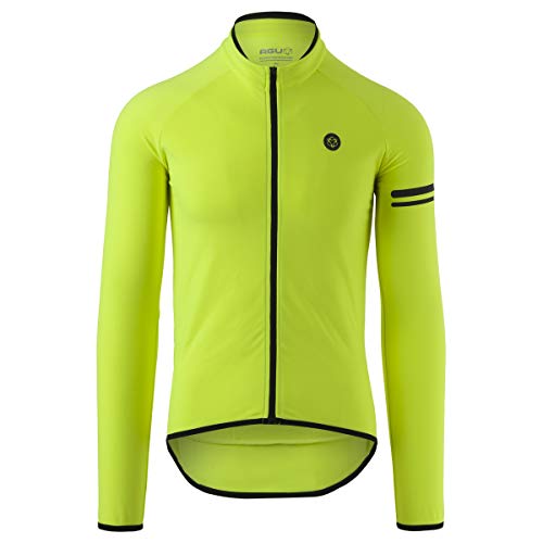 AGU Thermo Trikot Langarm Essential Herren Hivis Neon Yellow XL