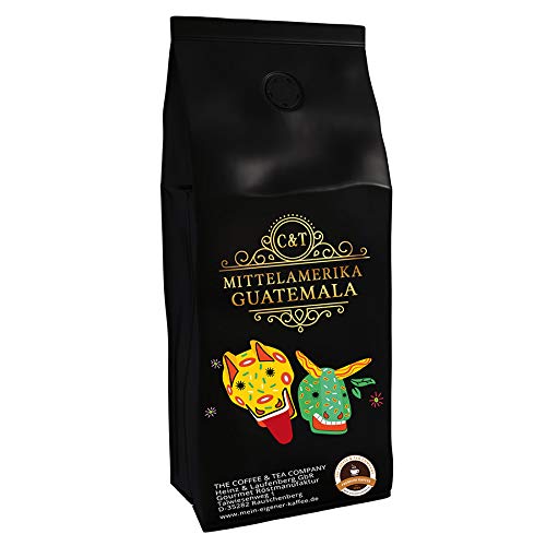 Kaffeespezialität Aus Mittelamerika - Guatemala, Dem Land Der Maya - Länderkaffee - Spitzenkaffee - Säurearm - Schonend Und Frisch Geröstet (Ganze Bohne, 3000 gramm)