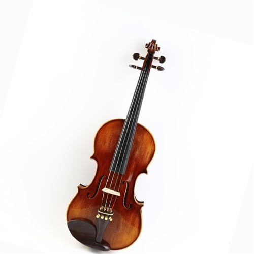 Standard Violine Einzelbrett Handgefertigte Mustervioline Einzelbrettvioline Gespleißte Violine Komplettset(1/8)