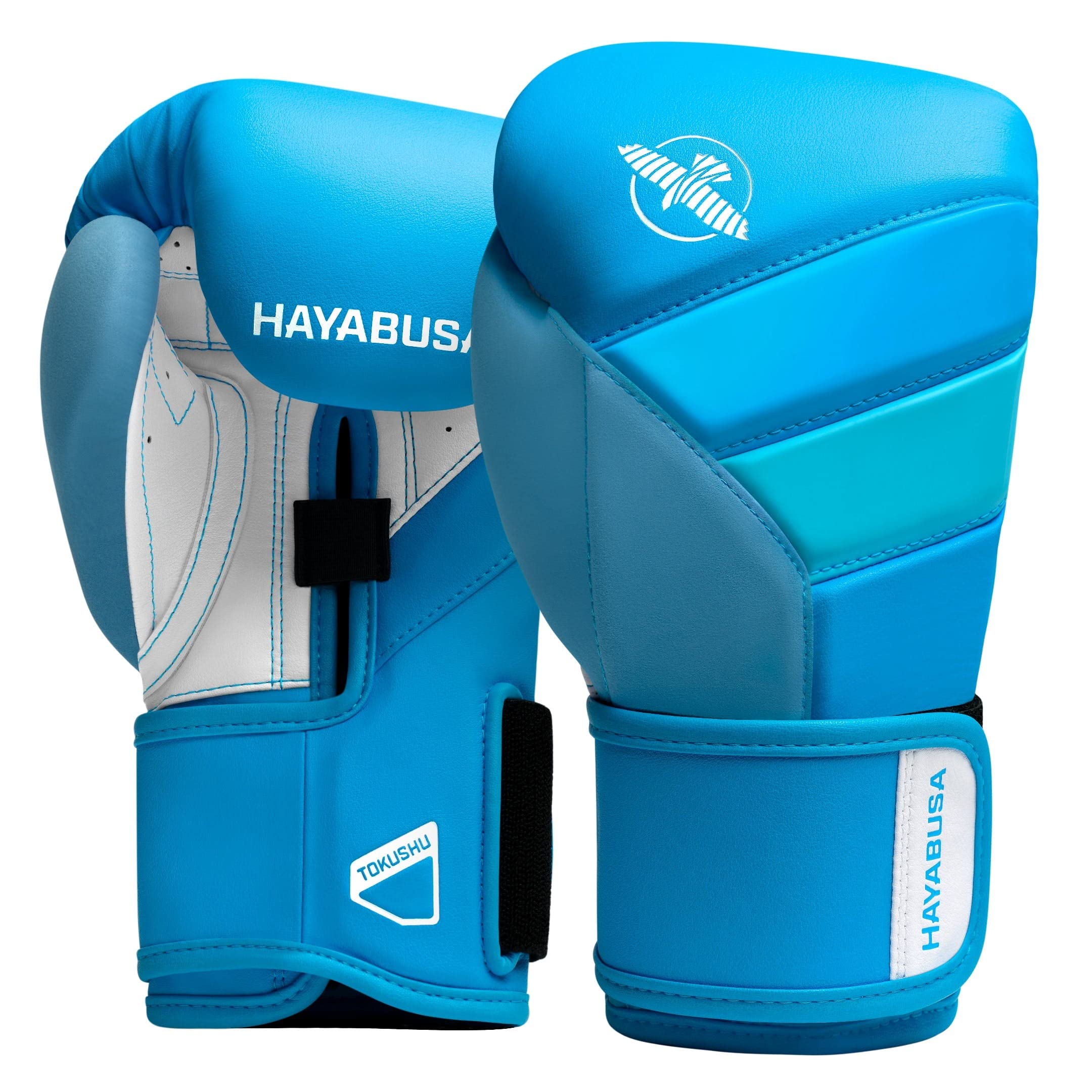 Hayabusa T3 Neon Bokshandschoenen - Neon Blauw - 16 oz