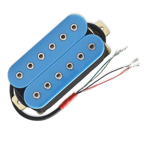 E-Gitarre Humbucker Neck Pickup Coil Split Blue Pickup für 6-saitige Gitarre Single-Coil-Tonabnehmer