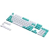 Zkydhbd Keycaps Stilvolle PC-Tastenkappen, 114 Tasten, für 61/64/68/84/85/87/98/100/104/108 mechanische Tastaturen