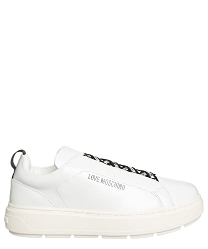 Love Moschino Damen Ja15824g0gia0100 Sneaker, Weiß, 36 EU