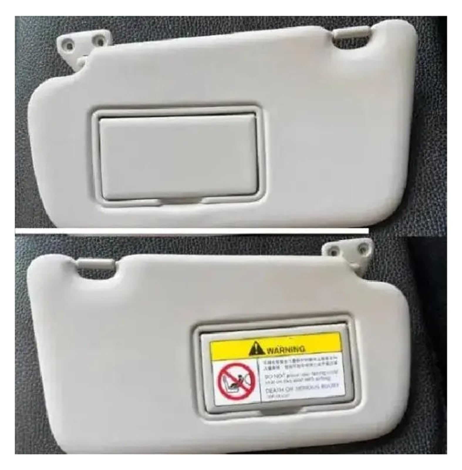 Car Inside Sonnenblende Für Nissan Für Tiida 2015 2016 2017 2018 2019 Innen Sonnenblende Mit Spiegel Front Visier Auto Zubehör Vorderseite Sonnenblende(Left and Right 2pcs)