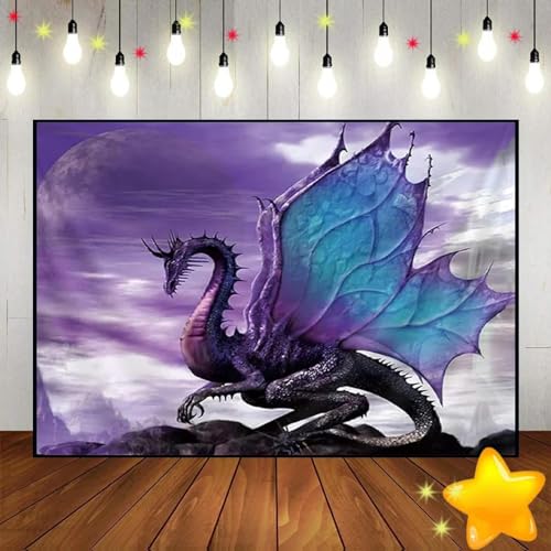 Macaron Wandteppich Mittelalter Roter Drache Mensch Krieg Kuste Geburtstag Hintergrund Dekoration Fotografie Kulissen Party Foto 210X150cm