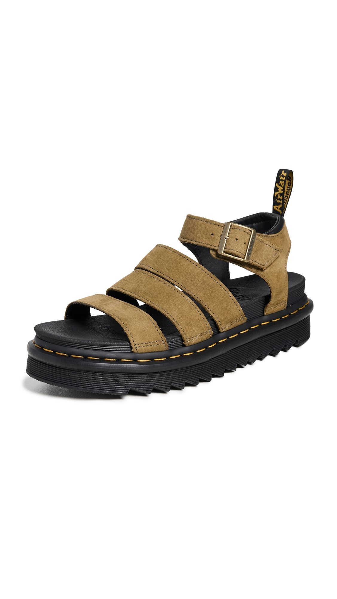 Dr. Martens - Blaire - Sandalen, Größe:39 EU, Farbe:Oliv