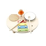 Holz Musical Spielzeug Kleinkind Trommel Set Kinder Musikinstrumente Baby Spielzeug Musik Percussion Instrumente Für Jungen Und Mädchen Geschenke