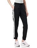 Adidas Damen Slim Cuffed Jogginghose, Schwarz, D 36