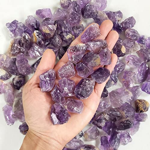 Rohe Amethyst Kristall Brocken Bulk Amethyst Steine Kristalle 50/100g,100g