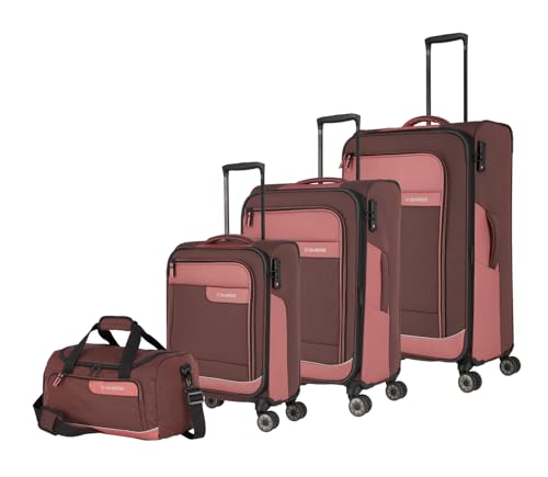 Travelite VIIA 4W Trolley L/M/S Travelbag Spring Rose