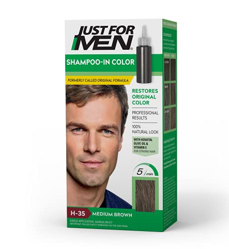 Just For Men Shampoo In Haarfarbe (Mittelbraun) 1 Applikation