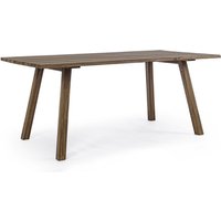 Bizzotto Tisch »Glasgow«, BxHxL: 90 x 75 x 180 cm, Tischplatte: Akazienholz - braun