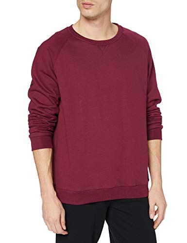 Trigema Herren 675501 Sweatshirt, Rot (Chianti-Melange 639), Large